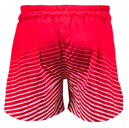 OKAMI Fight Shorts Big Kanji Red